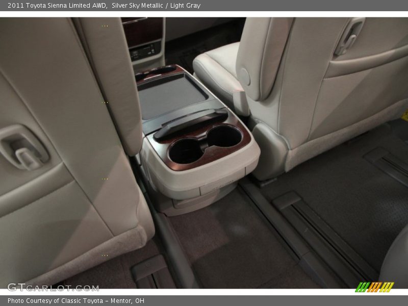Silver Sky Metallic / Light Gray 2011 Toyota Sienna Limited AWD