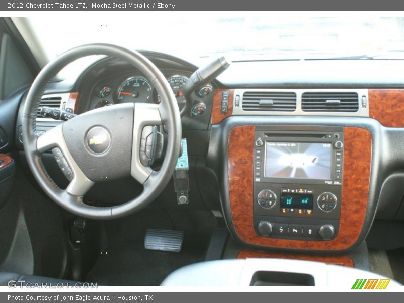 Mocha Steel Metallic / Ebony 2012 Chevrolet Tahoe LTZ