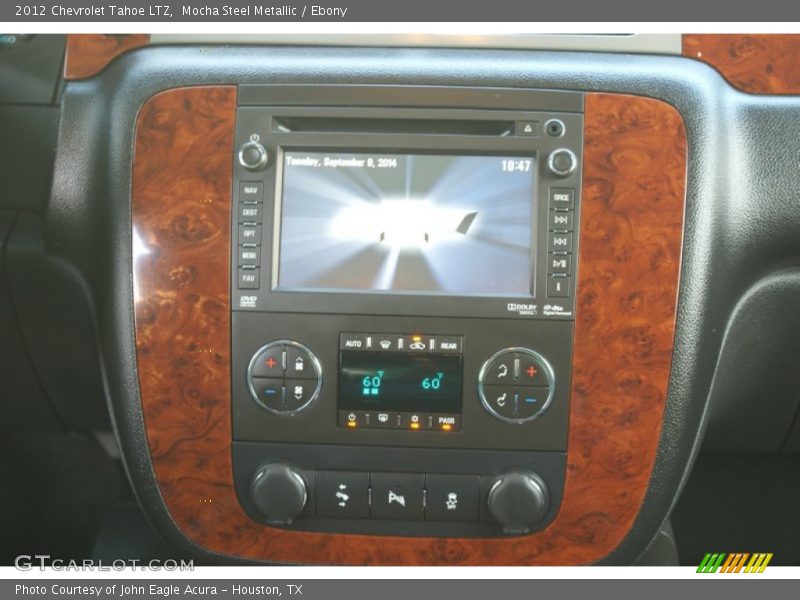 Mocha Steel Metallic / Ebony 2012 Chevrolet Tahoe LTZ