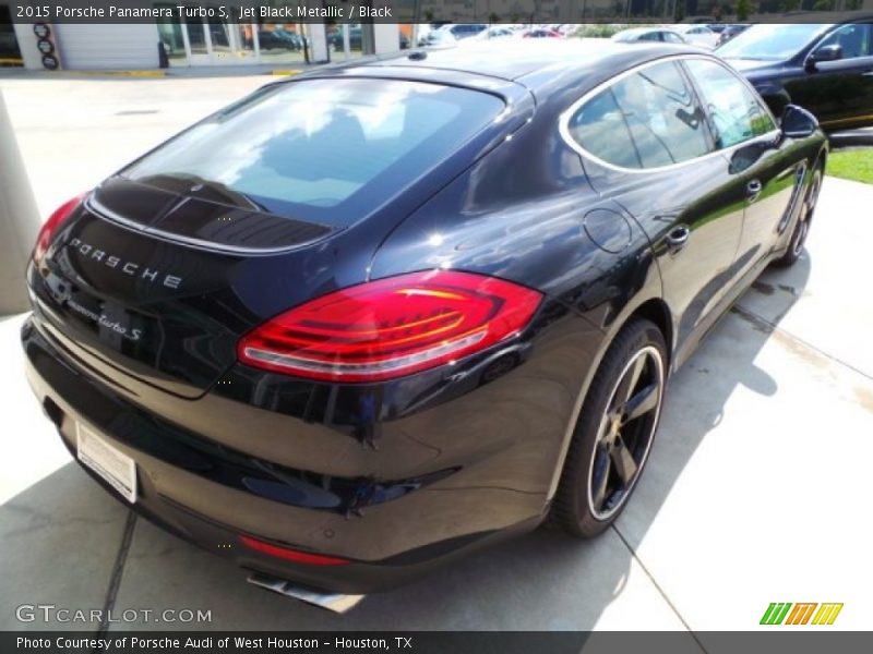 Jet Black Metallic / Black 2015 Porsche Panamera Turbo S