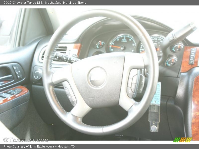 Mocha Steel Metallic / Ebony 2012 Chevrolet Tahoe LTZ