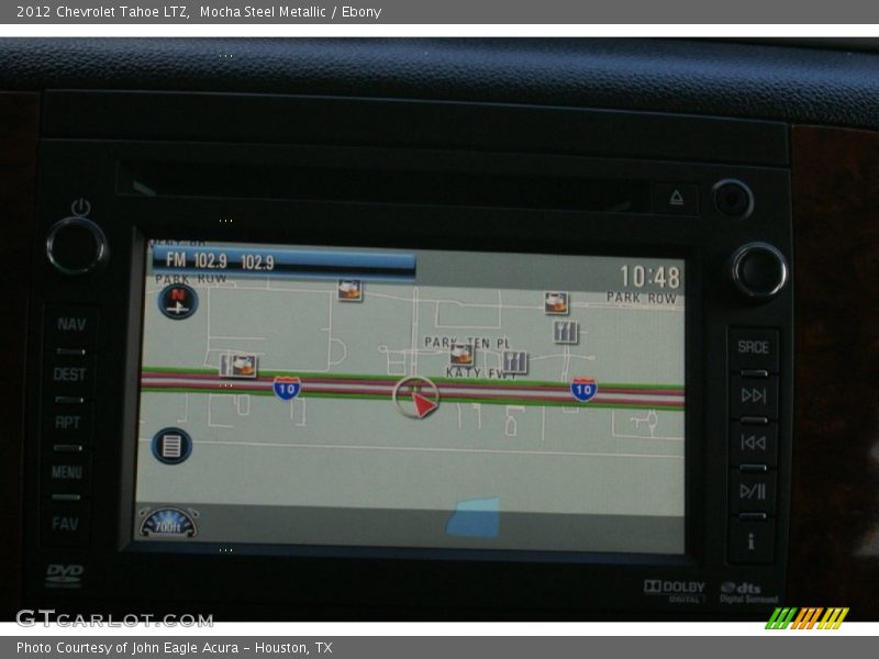 Mocha Steel Metallic / Ebony 2012 Chevrolet Tahoe LTZ