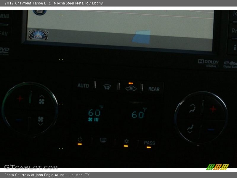 Mocha Steel Metallic / Ebony 2012 Chevrolet Tahoe LTZ