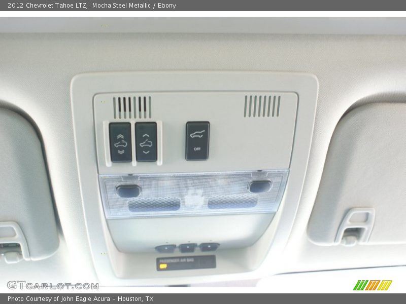 Mocha Steel Metallic / Ebony 2012 Chevrolet Tahoe LTZ