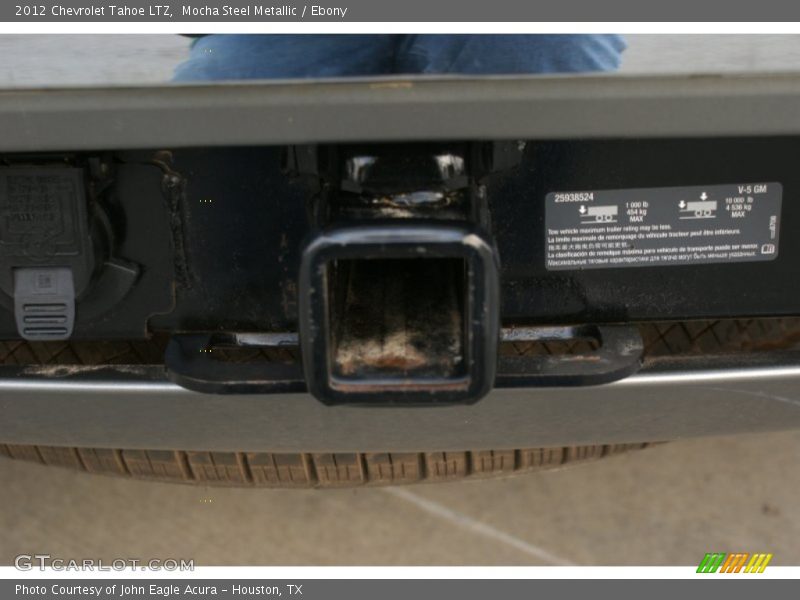 Mocha Steel Metallic / Ebony 2012 Chevrolet Tahoe LTZ
