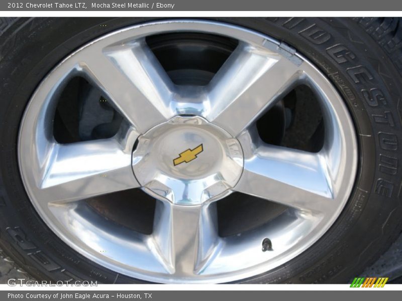 Mocha Steel Metallic / Ebony 2012 Chevrolet Tahoe LTZ