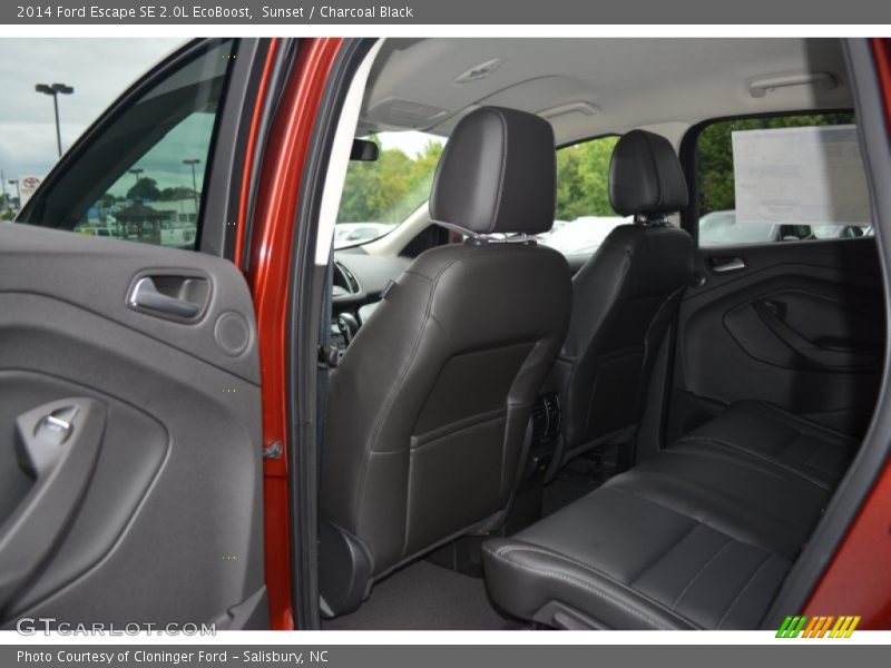 Sunset / Charcoal Black 2014 Ford Escape SE 2.0L EcoBoost