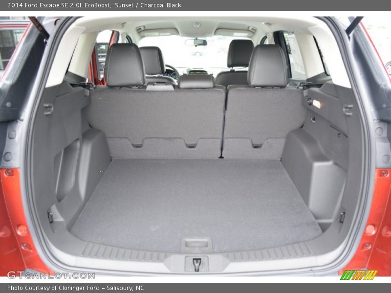 Sunset / Charcoal Black 2014 Ford Escape SE 2.0L EcoBoost