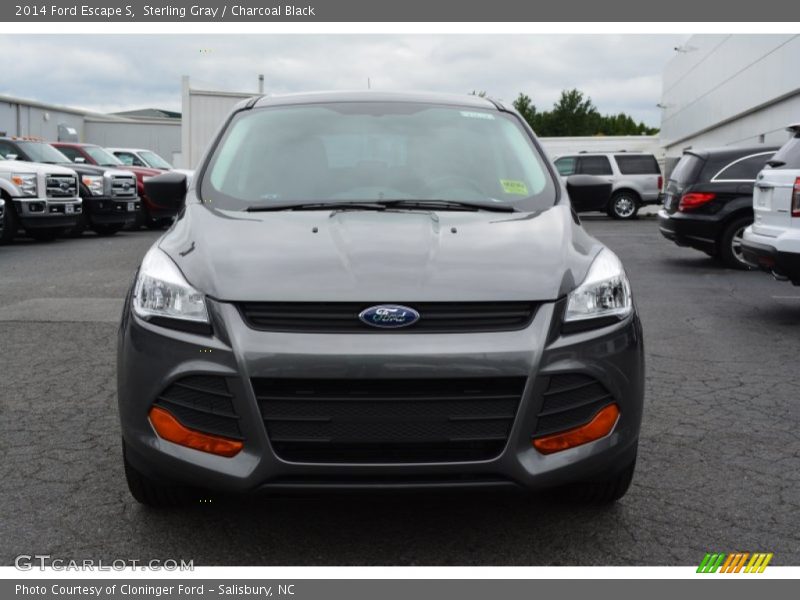 Sterling Gray / Charcoal Black 2014 Ford Escape S