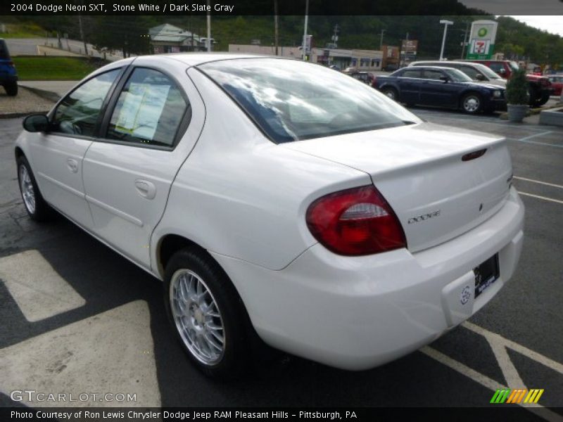 Stone White / Dark Slate Gray 2004 Dodge Neon SXT