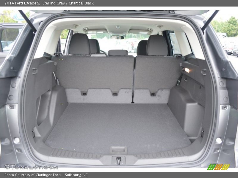 Sterling Gray / Charcoal Black 2014 Ford Escape S
