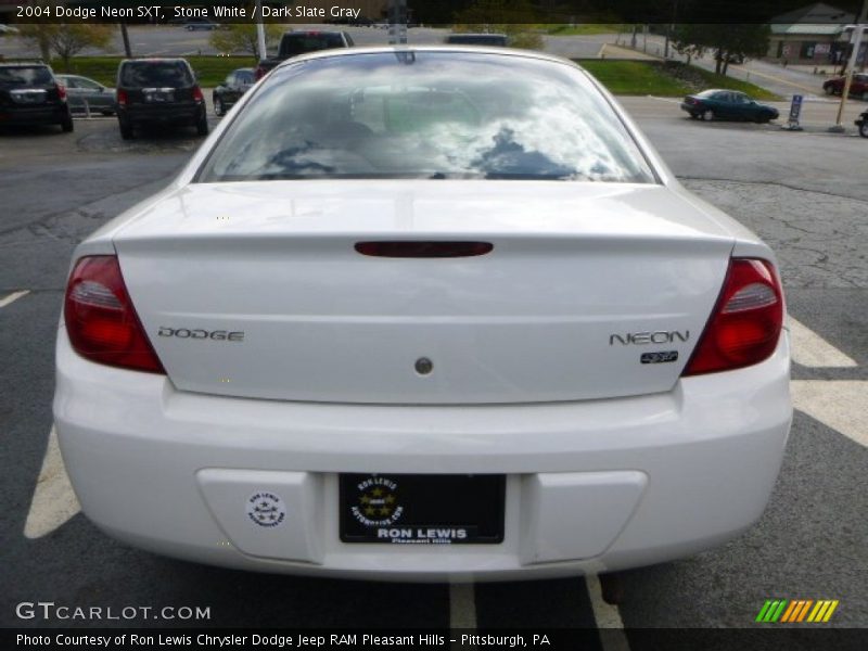 Stone White / Dark Slate Gray 2004 Dodge Neon SXT