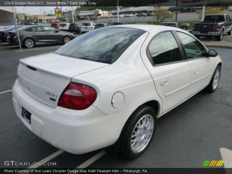 Stone White / Dark Slate Gray 2004 Dodge Neon SXT