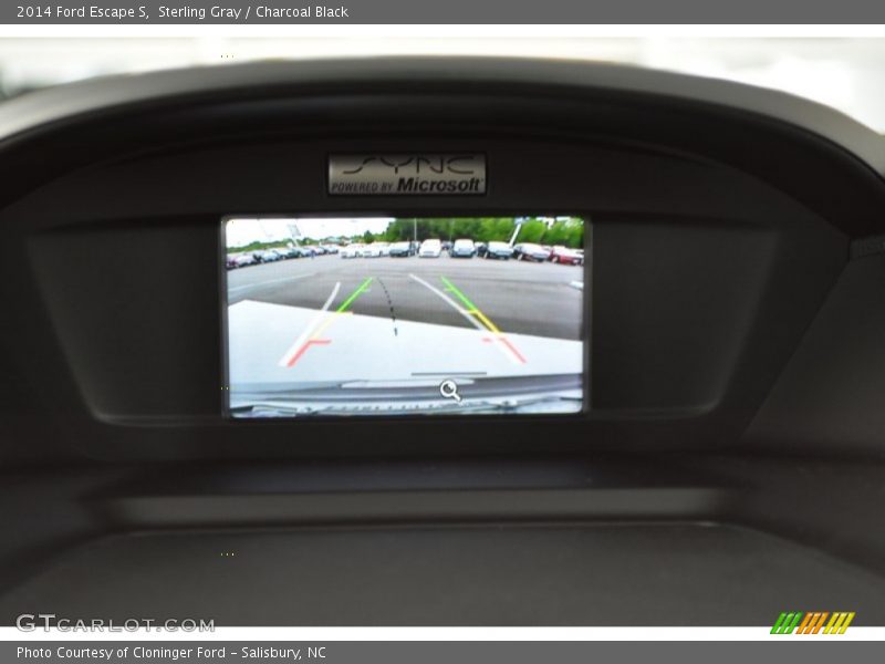 Sterling Gray / Charcoal Black 2014 Ford Escape S