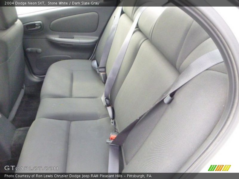Stone White / Dark Slate Gray 2004 Dodge Neon SXT