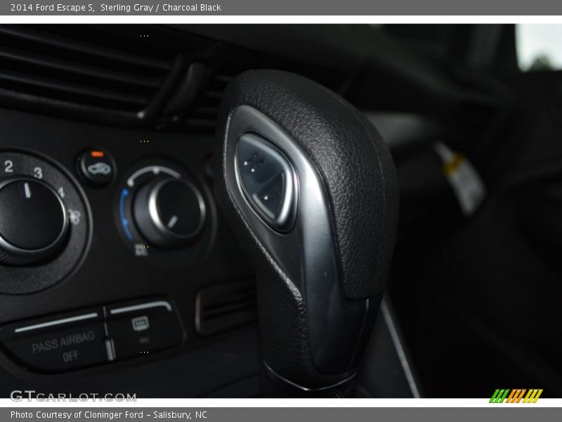Sterling Gray / Charcoal Black 2014 Ford Escape S