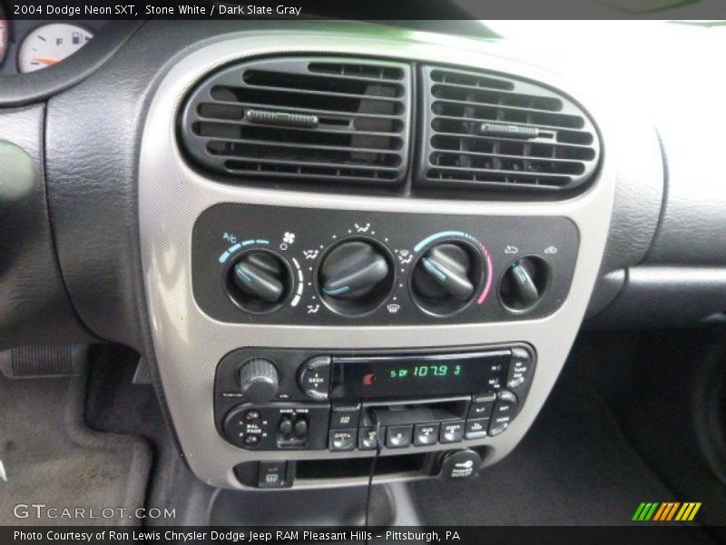 Stone White / Dark Slate Gray 2004 Dodge Neon SXT