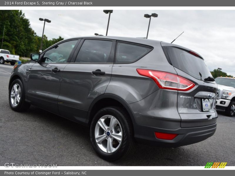 Sterling Gray / Charcoal Black 2014 Ford Escape S