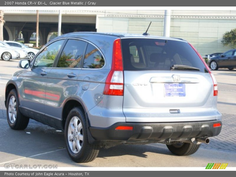 Glacier Blue Metallic / Gray 2007 Honda CR-V EX-L
