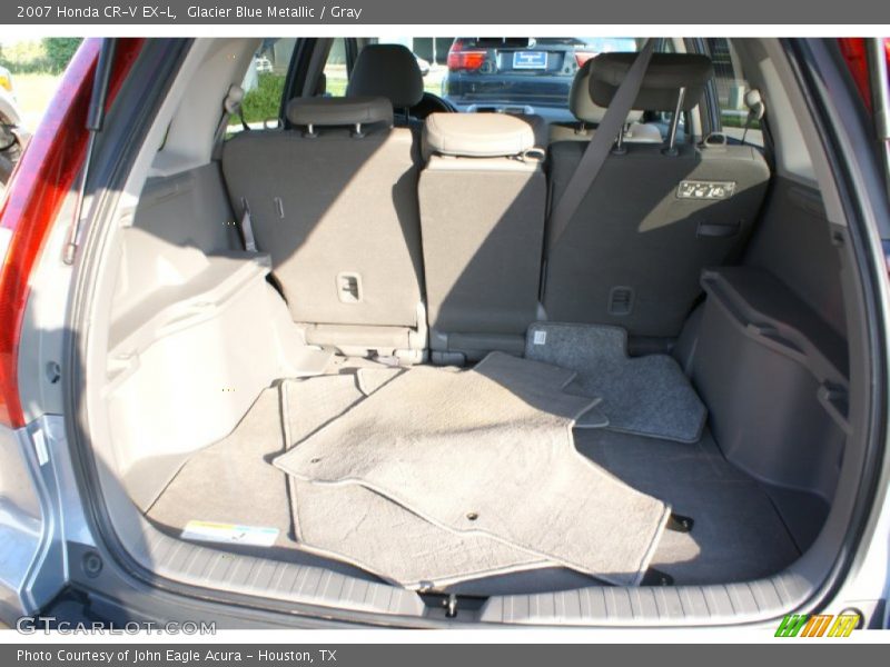 Glacier Blue Metallic / Gray 2007 Honda CR-V EX-L