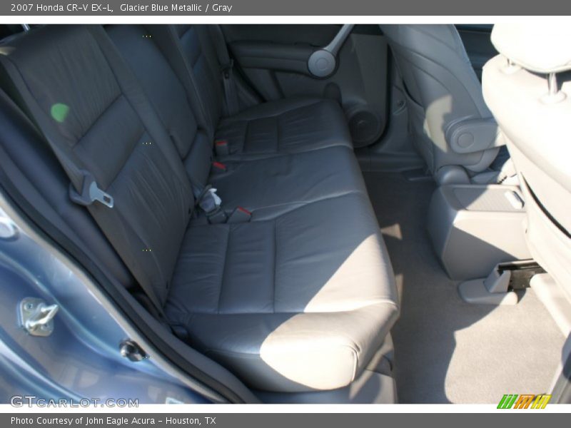 Glacier Blue Metallic / Gray 2007 Honda CR-V EX-L