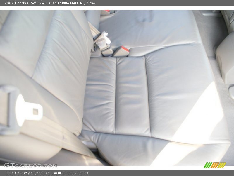 Glacier Blue Metallic / Gray 2007 Honda CR-V EX-L