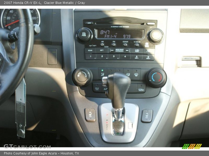 Glacier Blue Metallic / Gray 2007 Honda CR-V EX-L