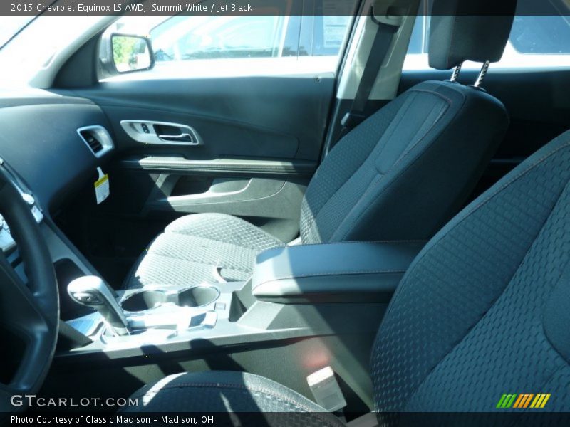 Summit White / Jet Black 2015 Chevrolet Equinox LS AWD