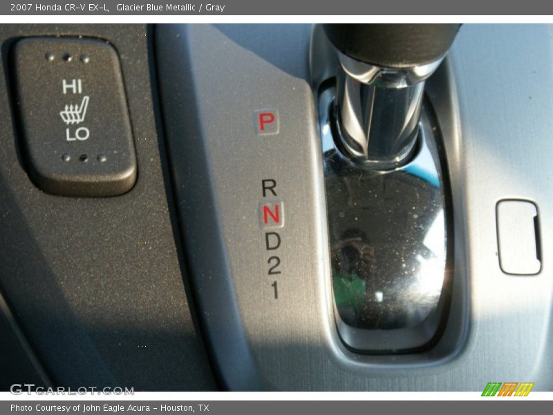 Glacier Blue Metallic / Gray 2007 Honda CR-V EX-L