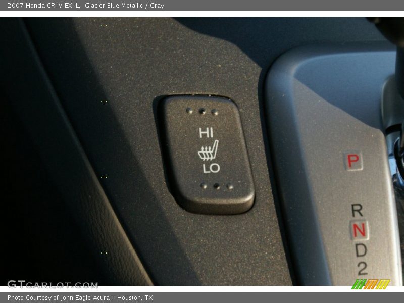 Glacier Blue Metallic / Gray 2007 Honda CR-V EX-L