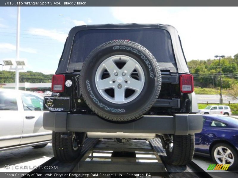 Black / Black 2015 Jeep Wrangler Sport S 4x4