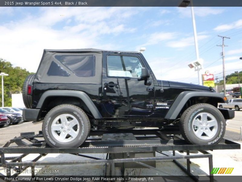  2015 Wrangler Sport S 4x4 Black
