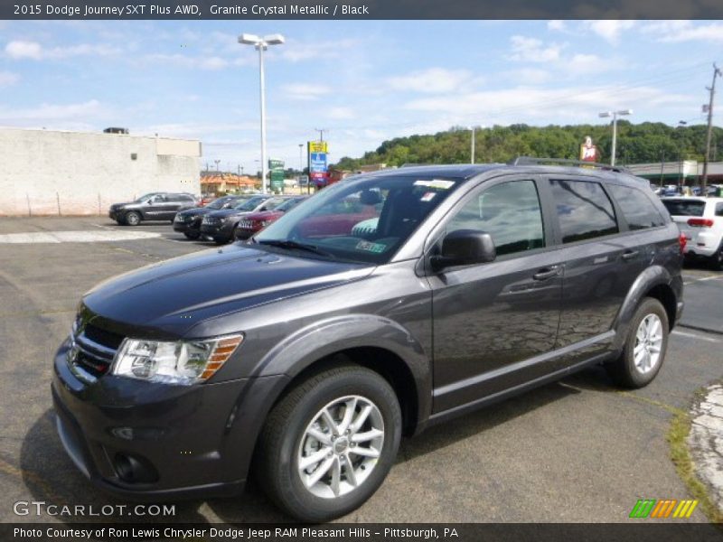 Front 3/4 View of 2015 Journey SXT Plus AWD