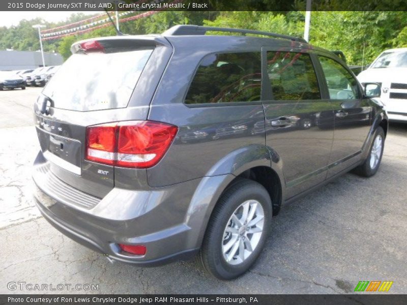 Granite Crystal Metallic / Black 2015 Dodge Journey SXT Plus AWD