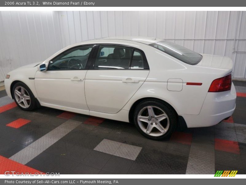 White Diamond Pearl / Ebony 2006 Acura TL 3.2