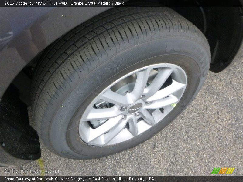 Granite Crystal Metallic / Black 2015 Dodge Journey SXT Plus AWD