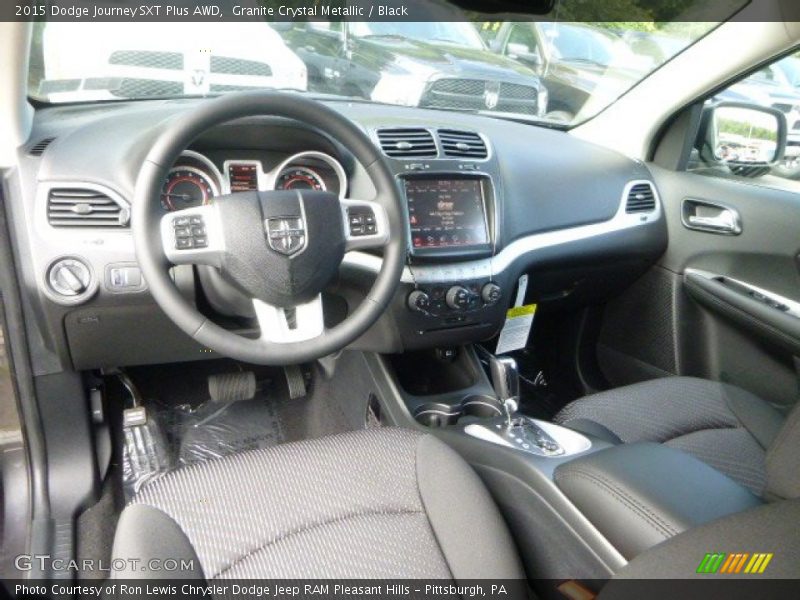 Black Interior - 2015 Journey SXT Plus AWD 