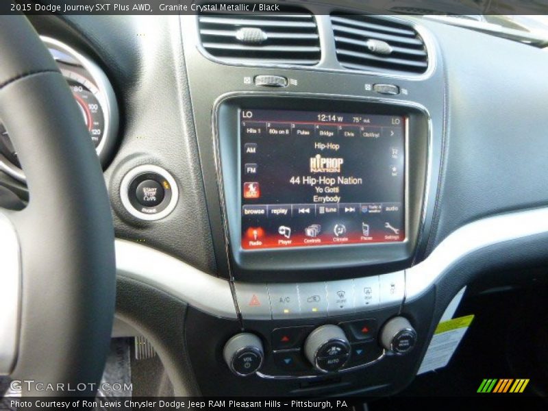 Controls of 2015 Journey SXT Plus AWD
