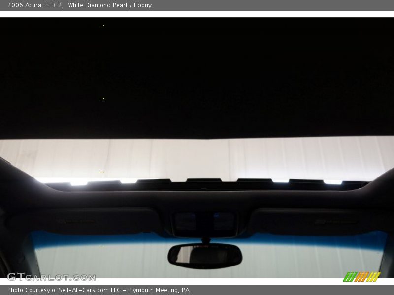 White Diamond Pearl / Ebony 2006 Acura TL 3.2