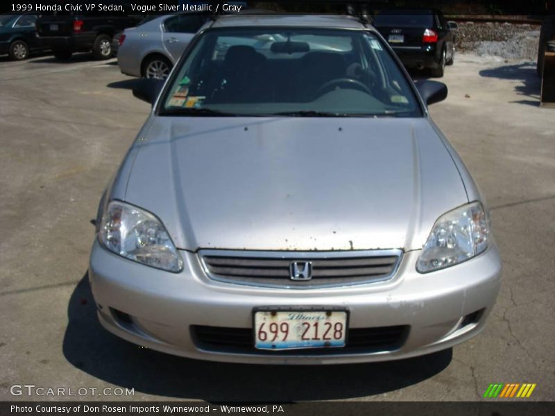 Vogue Silver Metallic / Gray 1999 Honda Civic VP Sedan