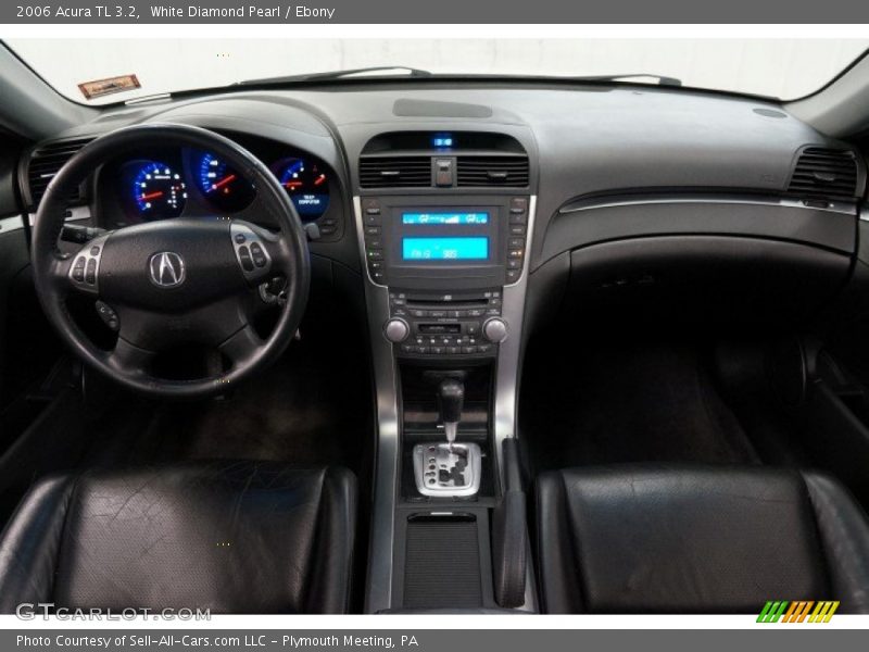 White Diamond Pearl / Ebony 2006 Acura TL 3.2