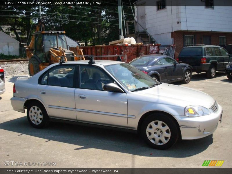 Vogue Silver Metallic / Gray 1999 Honda Civic VP Sedan