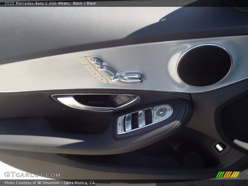 Black / Black 2015 Mercedes-Benz C 300 4Matic