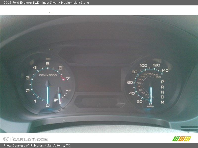 Ingot Silver / Medium Light Stone 2015 Ford Explorer FWD