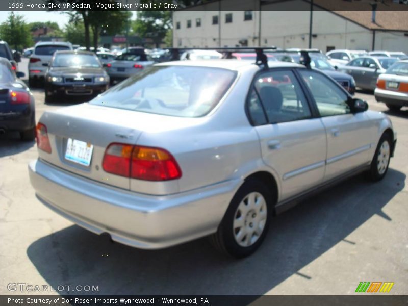Vogue Silver Metallic / Gray 1999 Honda Civic VP Sedan