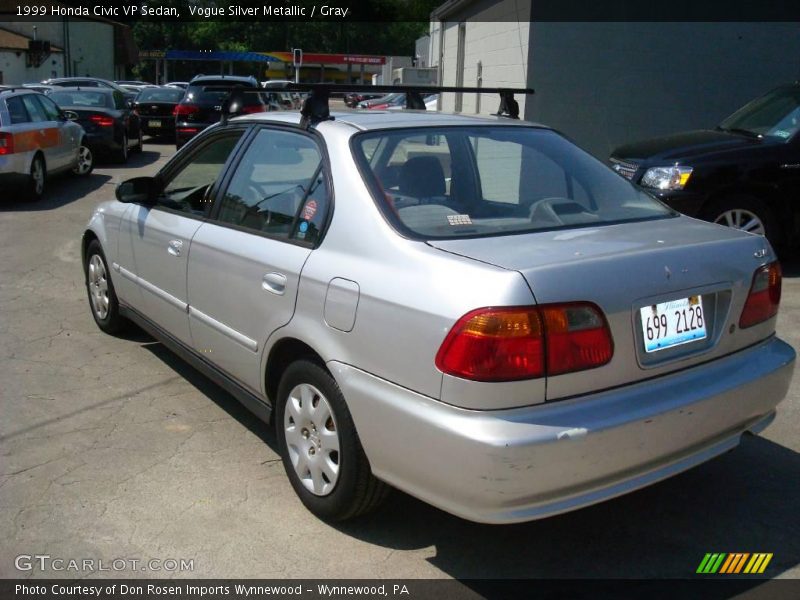 Vogue Silver Metallic / Gray 1999 Honda Civic VP Sedan