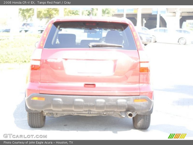 Tango Red Pearl / Gray 2008 Honda CR-V EX