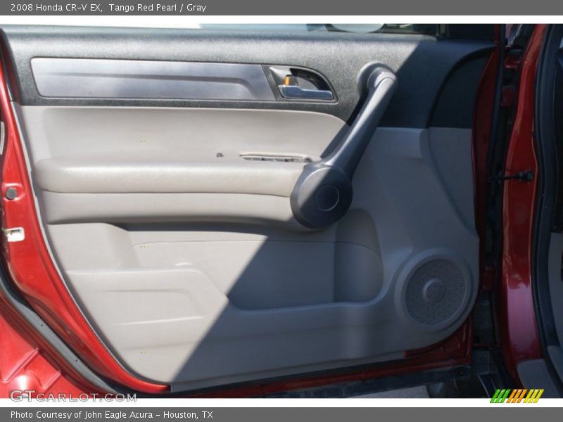 Tango Red Pearl / Gray 2008 Honda CR-V EX