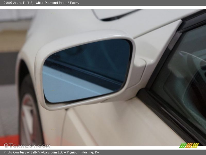 White Diamond Pearl / Ebony 2006 Acura TL 3.2