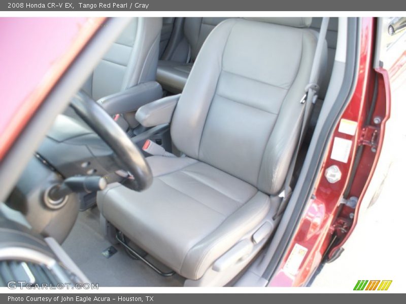 Tango Red Pearl / Gray 2008 Honda CR-V EX